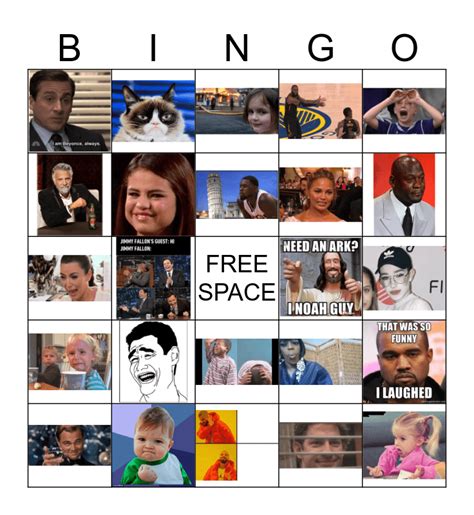 bingo card meme generator.
